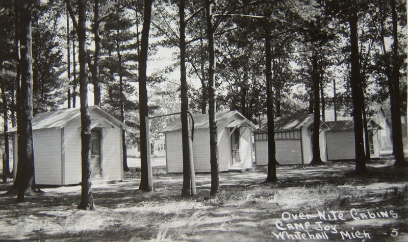 Camp Joy - Vintage Postcard (newer photo)